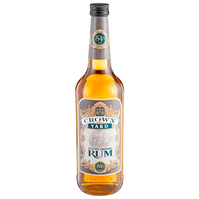 Crown Yard Echter Übersee-Rum 54% 0,7l